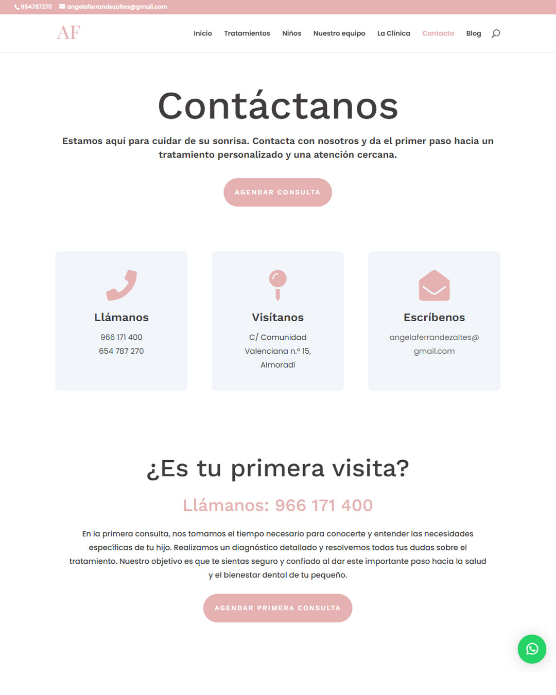 Diseño páginas web en Elche